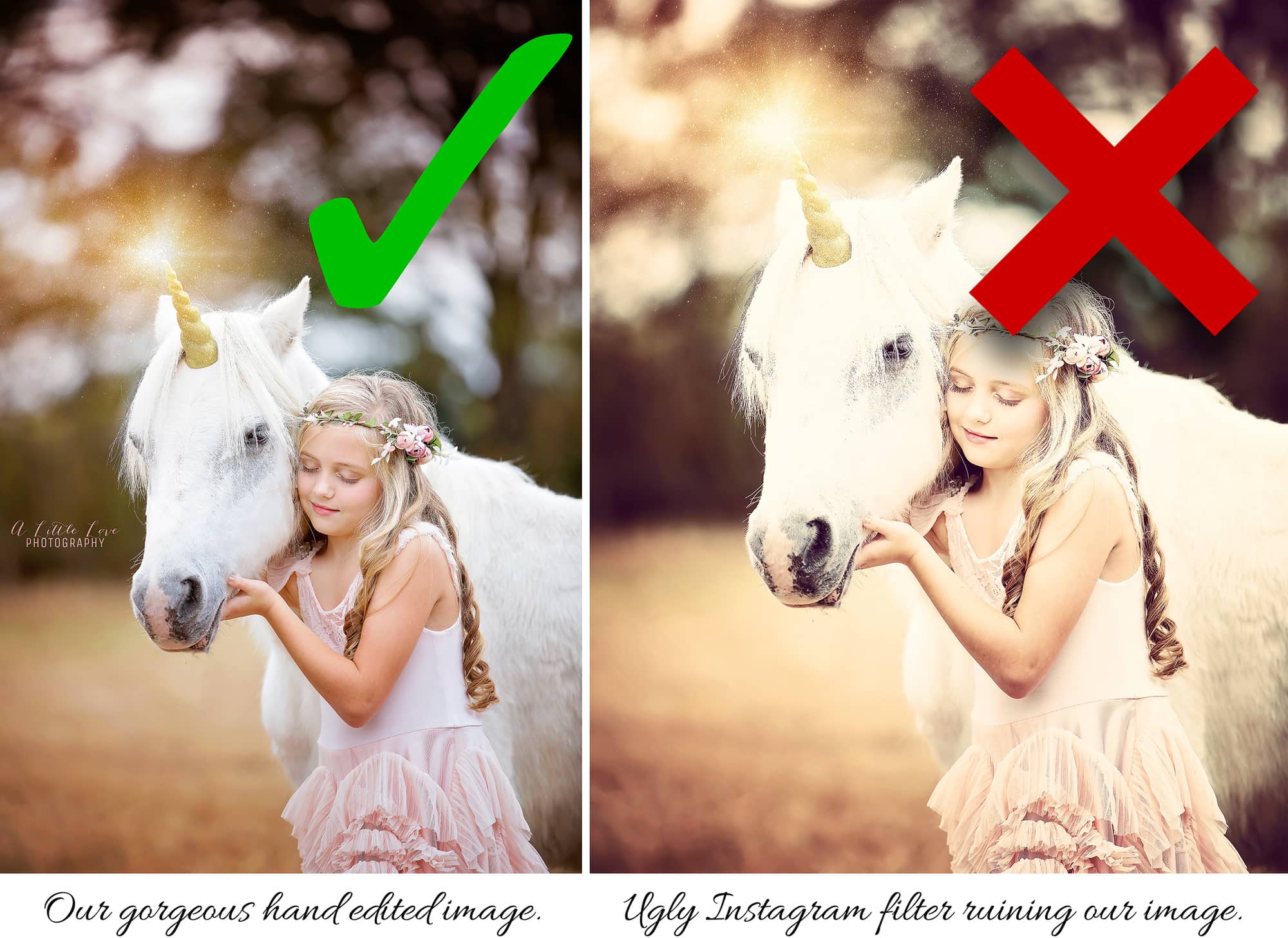 girl with unicorn